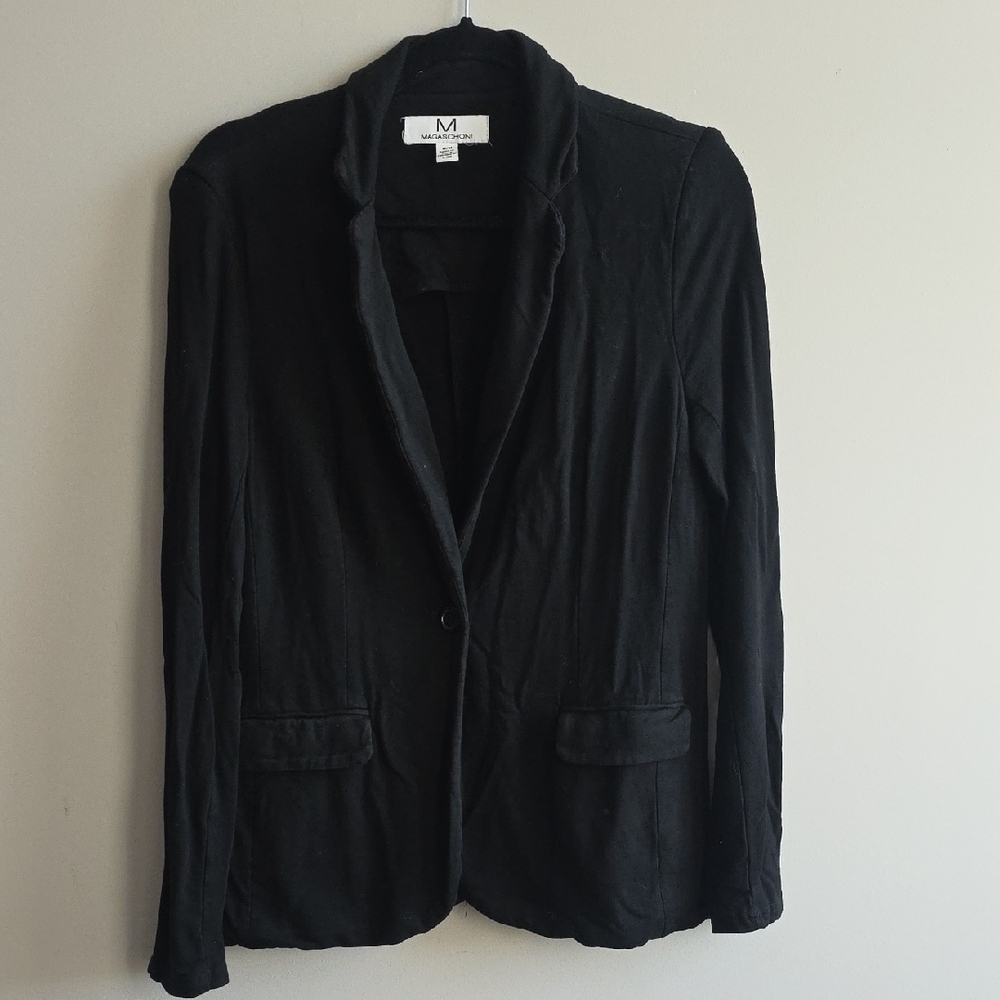 2/$20 Magaschoni - Elegant Black Blazer - Size M